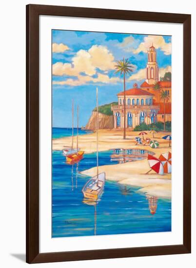 Beach Club II-Paul Brent-Framed Art Print