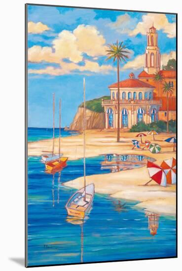 Beach Club II-Paul Brent-Mounted Art Print