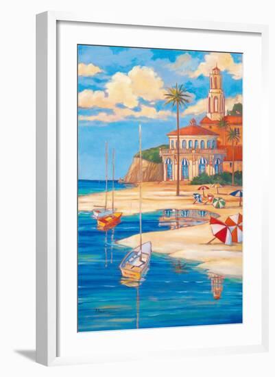 Beach Club II-Paul Brent-Framed Art Print