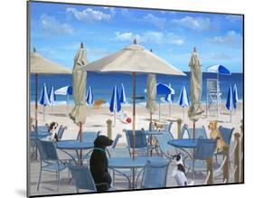 Beach Club Tails II-Carol Saxe-Mounted Art Print