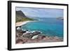 Beach Coast-redtango-Framed Photographic Print