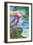 Beach Comber I-Carolee Vitaletti-Framed Art Print