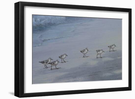 Beach Combers Detail-Michael Jackson-Framed Giclee Print