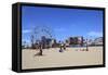 Beach, Coney Island, Brooklyn, New York City, United States of America, North America-Wendy Connett-Framed Stretched Canvas