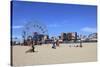 Beach, Coney Island, Brooklyn, New York City, United States of America, North America-Wendy Connett-Stretched Canvas