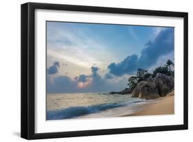 Beach Coral Cove Beach, Golf of Thailand, Ko Samui, Southern Thailand, Thailand, Asia-P. Widmann-Framed Photographic Print