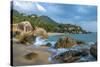 Beach Coral Cove Beach, Golf of Thailand, Ko Samui, Southern Thailand, Thailand, Asia-P. Widmann-Stretched Canvas