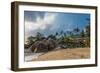 Beach Coral Cove Beach, Golf of Thailand, Ko Samui, Southern Thailand, Thailand, Asia-P. Widmann-Framed Photographic Print