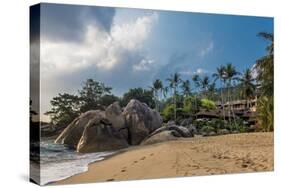 Beach Coral Cove Beach, Golf of Thailand, Ko Samui, Southern Thailand, Thailand, Asia-P. Widmann-Stretched Canvas