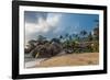 Beach Coral Cove Beach, Golf of Thailand, Ko Samui, Southern Thailand, Thailand, Asia-P. Widmann-Framed Photographic Print