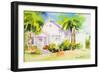 Beach Cottage I-Jane Slivka-Framed Art Print