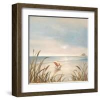 Beach Cottage-Paulo Romero-Framed Art Print