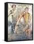 Beach Courting-Alexys Henry-Framed Stretched Canvas