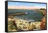 Beach, Cove, La Jolla, California-null-Framed Stretched Canvas