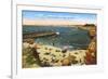 Beach, Cove, La Jolla, California-null-Framed Premium Giclee Print