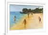 Beach Cricket-Victor Collector-Framed Giclee Print