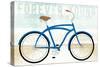 Beach Cruiser Boys I-Michael Mullan-Stretched Canvas