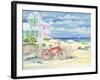 Beach Cruiser Cottage I-Paul Brent-Framed Art Print