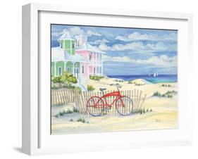 Beach Cruiser Cottage I-Paul Brent-Framed Art Print