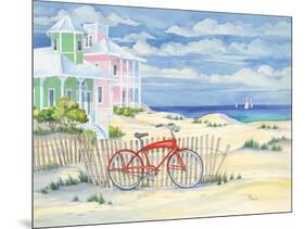 Beach Cruiser Cottage I-Paul Brent-Mounted Art Print