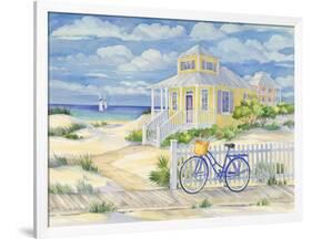 Beach Cruiser Cottage II-Paul Brent-Framed Art Print