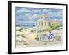 Beach Cruiser Cottage II-Paul Brent-Framed Art Print