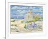 Beach Cruiser Cottage II-Paul Brent-Framed Art Print