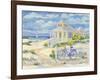 Beach Cruiser Cottage II-Paul Brent-Framed Art Print