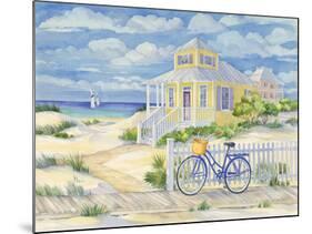 Beach Cruiser Cottage II-Paul Brent-Mounted Art Print