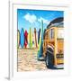 Beach Cruiser Kids-Scott Westmoreland-Framed Art Print