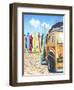 Beach Cruiser Kids-Scott Westmoreland-Framed Art Print