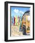 Beach Cruiser Kids-Scott Westmoreland-Framed Art Print