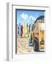 Beach Cruiser Kids-Scott Westmoreland-Framed Art Print