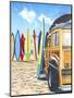 Beach Cruiser Kids-Scott Westmoreland-Mounted Art Print