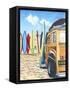 Beach Cruiser Kids-Scott Westmoreland-Framed Stretched Canvas