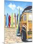 Beach Cruiser Kids-Scott Westmoreland-Mounted Art Print