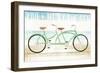 Beach Cruiser Tandem-Michael Mullan-Framed Art Print