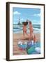 Beach Dance Variant 1-Peter Adderley-Framed Art Print