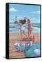 Beach Dance-Peter Adderley-Framed Stretched Canvas