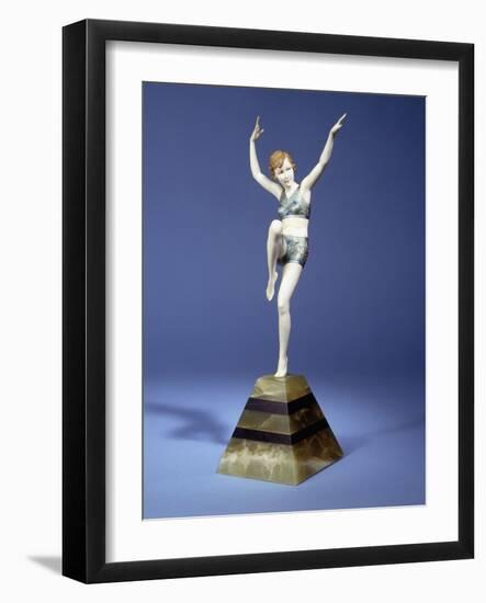 Beach Dancer, C.1935-Johann Philipp Ferdinand Preiss-Framed Photographic Print