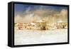 Beach Day - In the Style of Oil Painting-Philippe Hugonnard-Framed Stretched Canvas