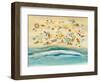 Beach Day-Silvia Vassileva-Framed Art Print