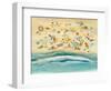 Beach Day-Silvia Vassileva-Framed Art Print