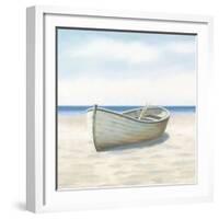 Beach Days I No Fence Flowers Crop-James Wiens-Framed Art Print