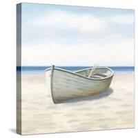 Beach Days I No Fence Flowers Crop-James Wiens-Stretched Canvas