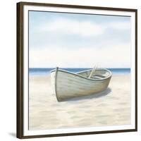 Beach Days I No Fence Flowers Crop-James Wiens-Framed Premium Giclee Print