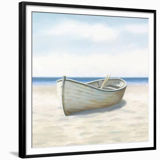 Beach Days I No Fence Flowers Crop-James Wiens-Framed Premium Giclee Print