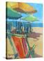 Beach Days-Page Pearson Railsback-Stretched Canvas