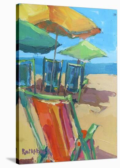 Beach Days-Page Pearson Railsback-Stretched Canvas