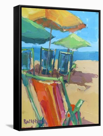 Beach Days-Page Pearson Railsback-Framed Stretched Canvas